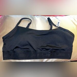 New Victoria secret PINK xl Women's Black Sports Bra